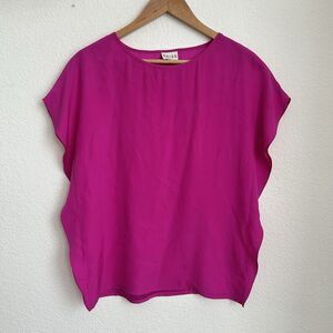 Reiss Magenta Blouse